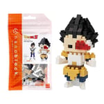 Bandai - Nanoblock - Vegeta - Dragon Ball Z - Mini figurine en briques - Jeu de construction - Kit construction figurine manga Vegeta pixel - NBDB004