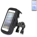 For HTC Desire 12s Handlebar mount holder rainproof shockproof bike bicycle case