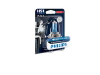 Philips Crystalvision Ultra Lyskildetype: Hs1, Pakke Med 1 Stk. Til Motorcykelforlygter, 60 W, Hs1, Fjernlys, Nærlys, Halogen, 3700 K, Px43t