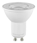 Integral ILGU10DC117 5.7w LED GU10 Bulb, 2700K, dimmable, 600lm =75w, 36° beam