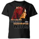 T-Shirt Enfant Scarlet Witch - Sorcière rouge Avengers - Noir - 9-10 ans