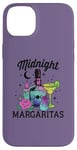 Coque pour iPhone 14 Plus Midnight Margaritas Halloween Pastel Goth Witchy Occult Pink