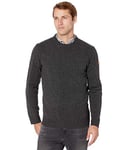 FJALLRAVEN Men's Övik Round Neck Sweater M Sweatshirt, Dark Grey, M