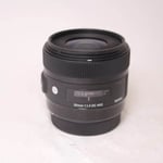 Sigma Used 30mm f/1.4 DC Contemporary - Canon EF