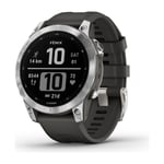 Garmin Fenix 7 sportsklokke, grafitt/sølv 47 mm