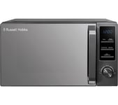 RUSSELL HOBBS Midnight Collection RHM2028DS Solo Microwave - Dark Steel, Silver/Grey