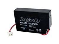 Xcell Xp0.812Amp Blybatteri 12 V 0.8 Ah Blyfleece (B X H X T) 96 X 62 X 25 Mm Amp-Bøsning Vedligeholdelsesfri