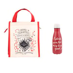 Grupo Erik Harry Potter Lunch Bag & Metal Bottle - Harry Potter Lunch Box & Water Bottle - Harry Potter Gifts - Harry Potter Merchandise