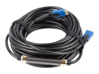 Lanberg - Hög Hastighet - Hdmi-Kabel Med Ethernet - Hdmi Hane Till Hdmi Hane - 7.5 M - Svart - Stöd För 4K, Stöd För 1080P