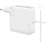 Chargeur 85W T Magsafe 2 compatible avec Macbook Pro 15 et PRO 17'' Après 2012, A1398 A1424; 20V/4.25A