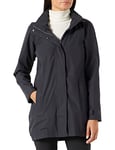 CMP - Veste femme à capuche avec boutons pression, Anthracite, XXXL