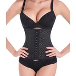 Waist Trainer/Shaper Korsett Ryggstöd för Bättre Hållning (XL) svart XL