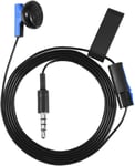 Casque de jeu PS4, écouteurs de jeu 3,5 mm, écouteurs intra-auriculaires mono de jeu avec micro et prise jack 3,5 mm pour ordinateur portable, tablette, PS4