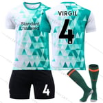 Barn / vuxen 22 23 World Cup Liverpool set - Perfet VIRGIL-4 #24