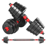 Shengluu Weights Dumbbells Sets Women Home Fitness Adjustable Dumbbell Barbell Workout Equipment For Men And Women Work Out Exercise Muscles (Size : 10kg)