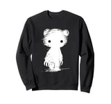 Gloomy Bear Naughty Grizzly White Shadow Abstraction Anime Sweatshirt