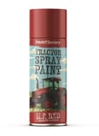 1X 400ML TRACTOR TOUCH UP & REPAIR SPRAY PAINT M.F RED COLOUR QUICK DRY