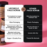 UpCircle Coffee Face Scrub - Citrus Blend For Normal + Dry Skin 100ml - Shea + -