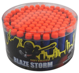 KIDS DART TOY GUN SOFT FOAM BULLETS Tub of 100 BOYS ARMY ROLE PLAY