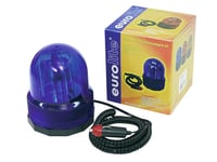 EUROLITE Police Beacon COL-1221 blue 12V/21W, Eurolite Polisljus COL-1221 blå 12V / 21W