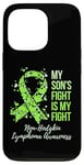 Coque pour iPhone 13 Pro My Son's Fight Is My Fight Non-Hodgkin Sensibilisation au lymphoma