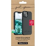 JUST GREEN Coque iPhone 14 Natura Noire - Eco-conçue