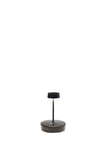 Zafferano, Swap Mini Lamp, Rechargeable Cordless Table Lamp with Touch Controls, Suitable for Interior and Outdoor, Step Dimmer, 2200-3000 K, Height 14.8 cm, Colour Black