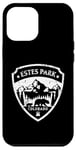 Coque pour iPhone 12 Pro Max Estes Park Colorado Rocky Mountains Design vieilli