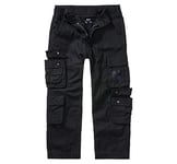 Brandit Pantalon Pure pour Enfant, Noir, 146 cm Mixte