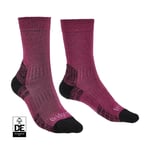 Bridgedale Socks Hike Lightweight Merino Performance Endurance Boot Berry 710652