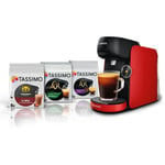 Machine à café + 3 packs T-discs - BOSCH - TASSIMO FINESSE TAS163E - 1400 W - 0,7 L - Multi-boissons - IntensityBoost - Noir