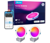 Govee - SETTI 2x LED RGBWW Upotettu valo LED/11W/230V Smart 2700-6500K