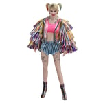 Birds of Prey Harley Quinn Caution Tape Jacket  1:6 Scale 12" Figure Hot Toys