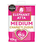 Elephant Atta Medium Chapatti Flour Atta | Medium Atta Flour | (10kg)