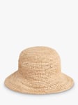 Whistles Straw Bucket Hat, Neutral