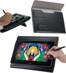 Broonel Leather Graphics Tablet Folio Case For Wacom One 12 Drawing Tablet