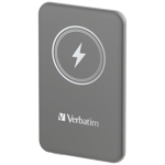 Verbatim – Charge´n´Go Magnetic Wireless Power Bank 5000 Grey (32244)