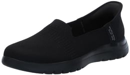 Skechers Femme on-The-go Flex-Chaussures Camellia Hands Free Slip-ins Mocassin, Noir, 39 EU