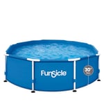 Piscine Tubulaire Ronde Funsicle Activity Pool Ø 2,44m x h 76cm, Bleu