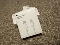 GENUINE ORIGINAL Apple iPhone 14 13 12 11 Charger Type C to Lightning Cable - 1M