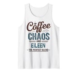 EILEEN Personalized Cute Coffee Girls EILEEN Name Tank Top