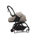 Stokke® Barnvagn YOYO³ black inkl. 0+ Newborn set Taupe