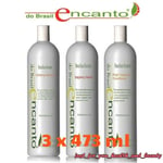 ENCANTO Brazilian Keratin Treatment Straightening Treatment 3 x 473 ml