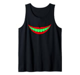 Green Teeth Smile Tank Top