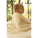 Princess Chantilly by DROPS Design - Baby Teppe Strikkeoppskrift 65x80 - 65 x 80 cm