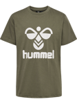 Hummel Kids' hmlTRES T-Shirt Short Sleeve Dusty Olive, 116