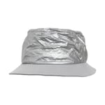 Flexfit Crinkled Paper Bucket Hat - Silver - One Size