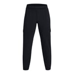 Men's Trousers Under Armour Stretch Woven Cargo Pants in Black