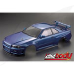 [FR] Body - 1/10 Touring / Drift - 195mm - Scale - Painted - Nissan Skyline R34