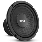 Pyle 1 x PLMW63 Subwoofer 16,5 cm 165 mm Diamètre 6,5" 75 W RMS 150 W Max Bobine Acoustique Unique 4 ohms Suspension en Caoutchouc pour Voiture